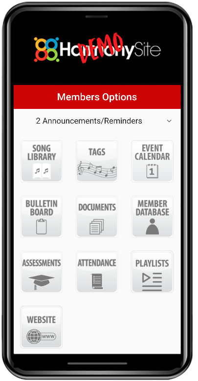 The HarmonySite Smartphone App